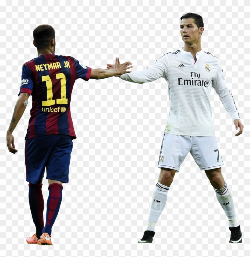 Cristiano Ronaldo & Neymar Render Clipart