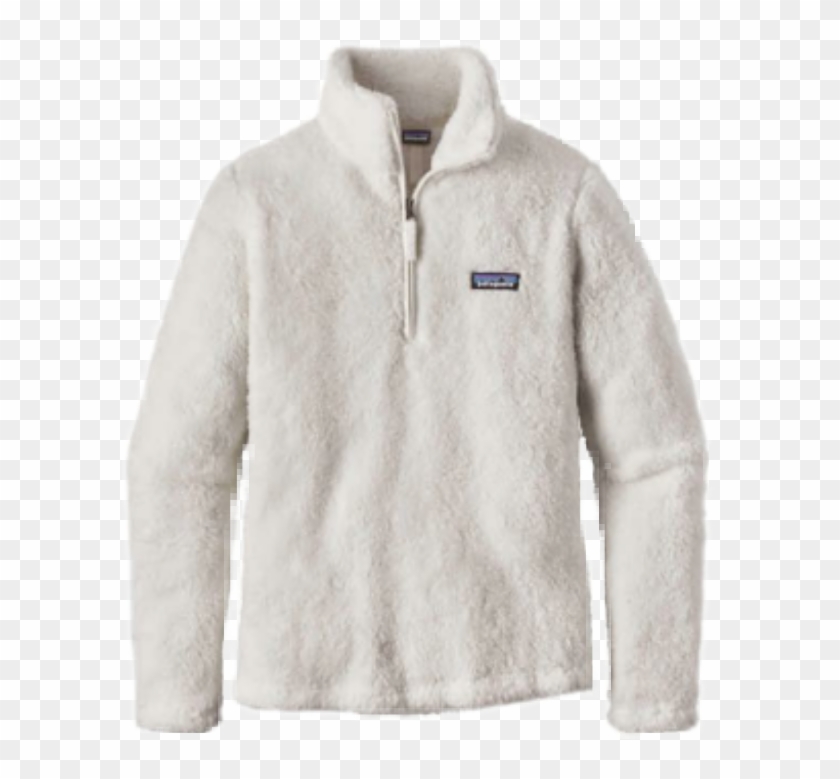 #clothes #png #pngs #sweater #pants #aesthetic #niche - Patagonia White Fleece Pullover Clipart #1697640