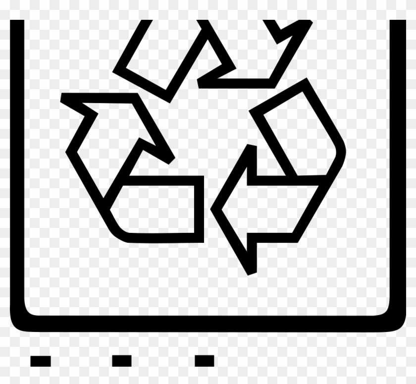 Printable Recycle Logo - Draw A Recycle Sign Clipart #1697676