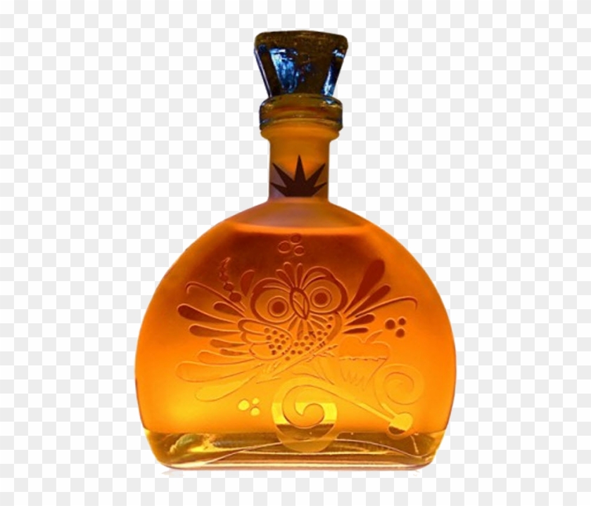 Tequila Extra Añejo - Glass Bottle Clipart