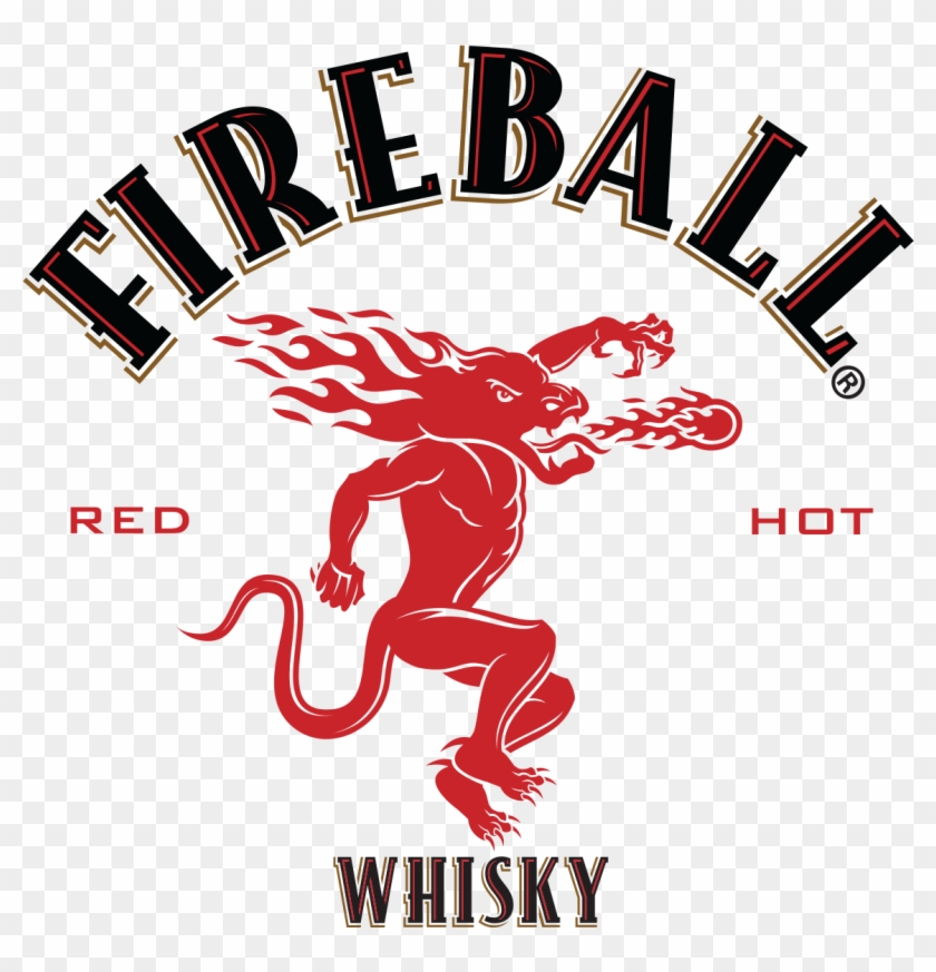 Fireball Cinnamon Whiskey Logo Clipart #1698014