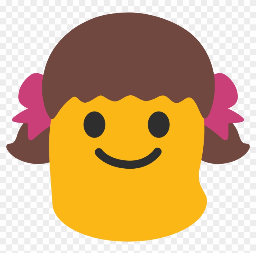 Android Girl Emoji Png , Png Download - Android Girl Emoji Png Clipart