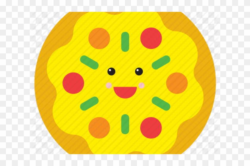 Emoji Clipart Pizza - Pizza Smiley Face - Png Download