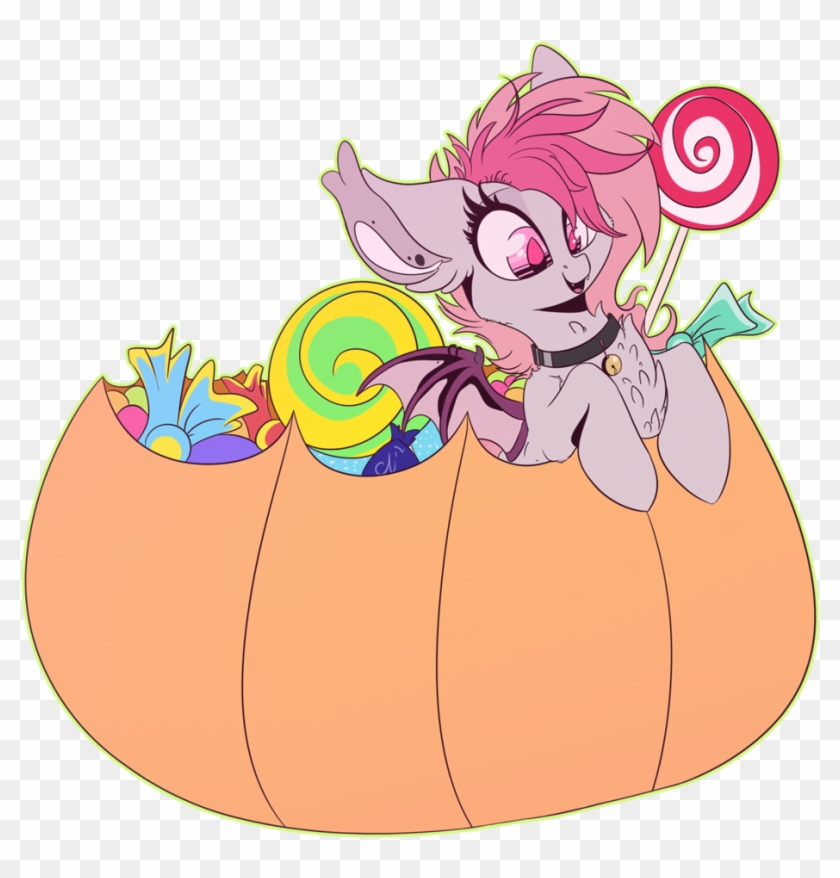Hagallaz, Bat Pony, Bat Pony Oc, Candy, Chest Fluff, - Cartoon Clipart