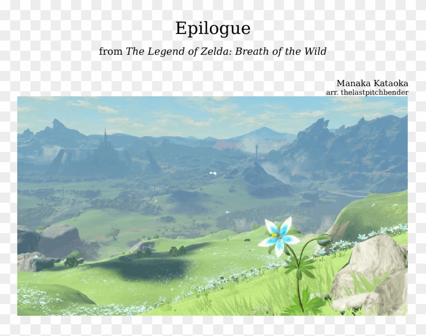 Breath Of The Wild - Princesa De La Calma Clipart #1698632