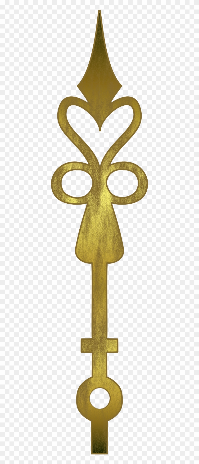 Clock Gold Golden Pointer 598124 - Brass Clipart