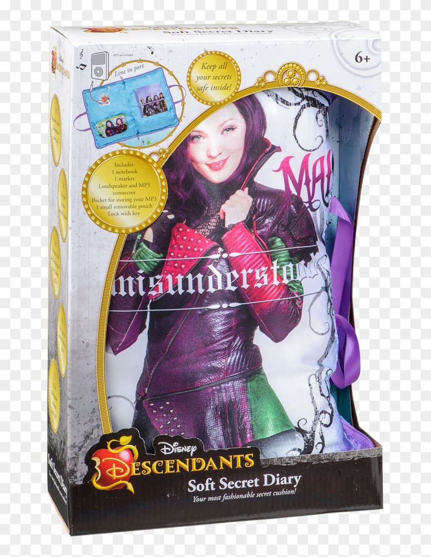 Descendants Soft Secret Diary, , Large - Girl Clipart #1698974