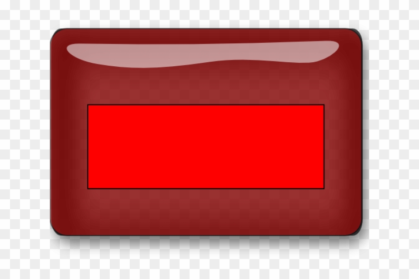 Red Square Clipart Blank - Colorfulness - Png Download #1699063