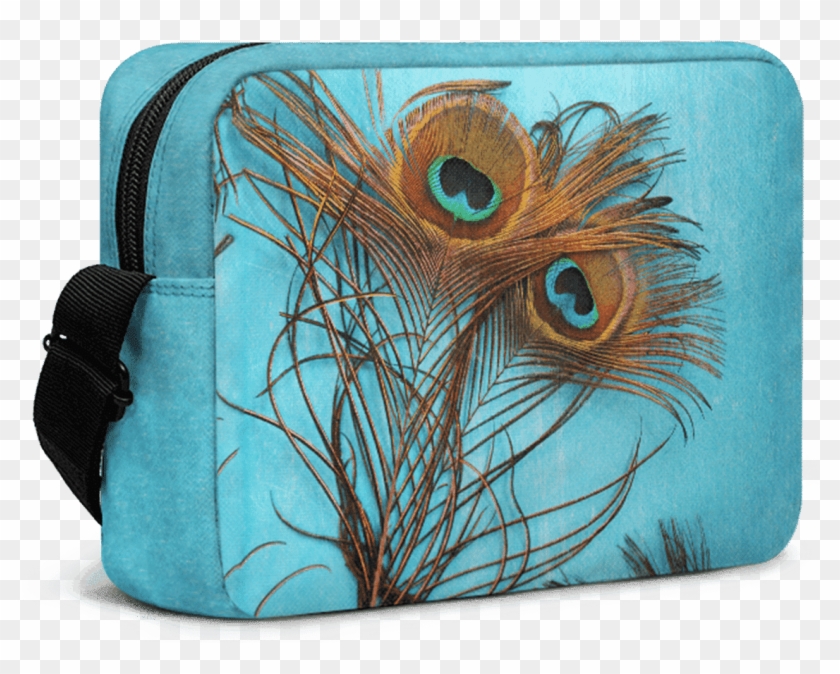 Dailyobjects 3 Peacock Feathers - Laptop Bag Clipart