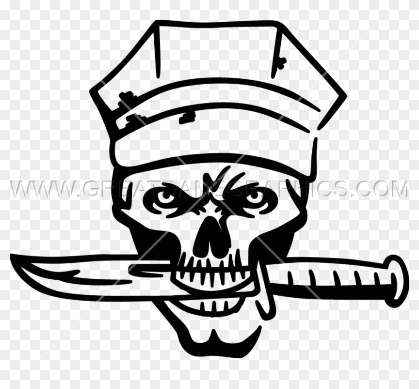 Vector Library Download Production Ready Artwork For - Marine Skull Clipart