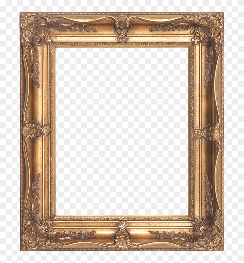 Rich, Ornate, Decorative Gold Readymade - Picture Frame Clipart