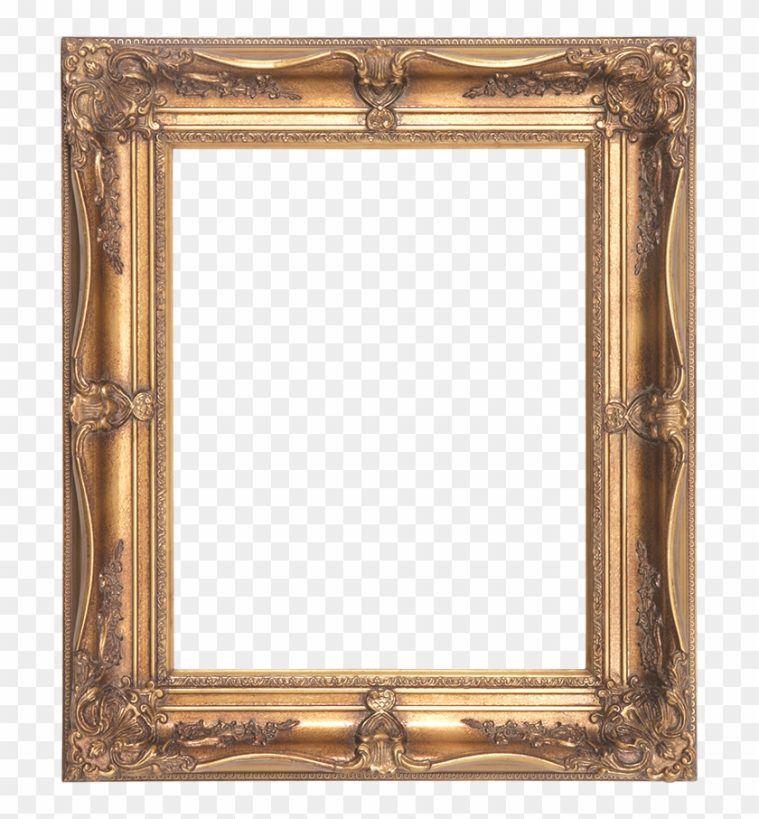 Rich, Ornate, Decorative Gold Readymade - Picture Frame Clipart #1699938