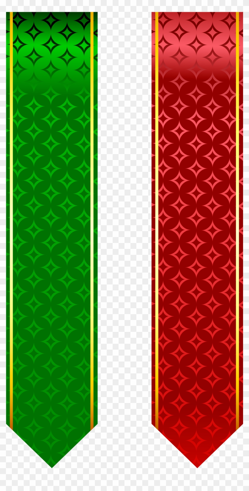 Red And Green Band Set Png Clipart - Christmas Tape Png Transparent Png
