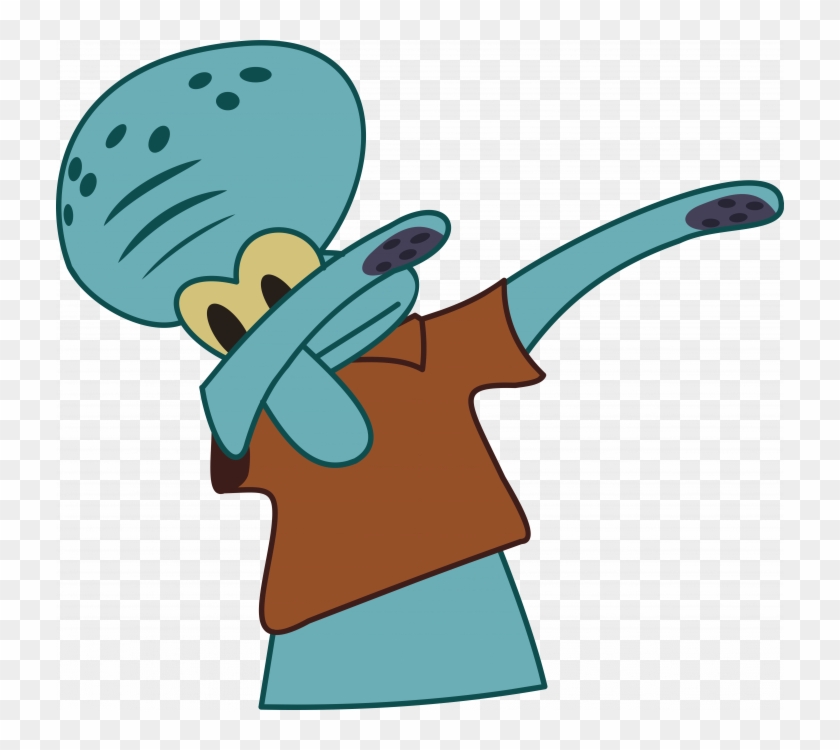 Medium Size Of How To Draw Patrick Star Dab Stump Drawing - Squidward Dab Transparent Background Clipart #170385