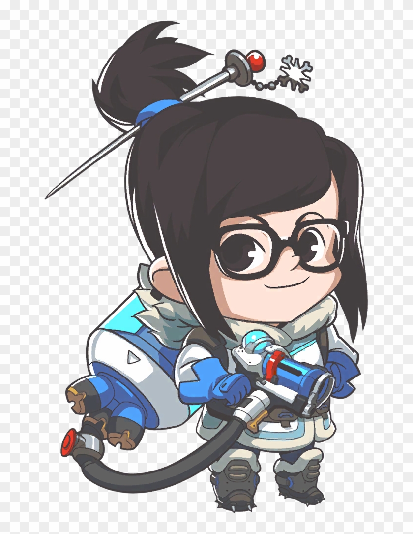 Overwatch Mei Png - Overwatch Mei Cute Spray Clipart