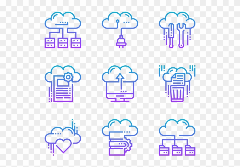 Cloud Service - Savings Icon Gradient Png Clipart #170959