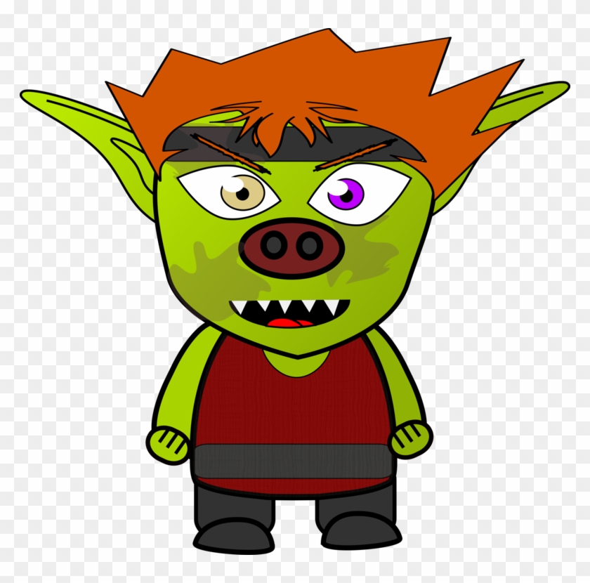 Green Goblin Drawing Download Computer Icons - Goblin Clip Art - Png Download