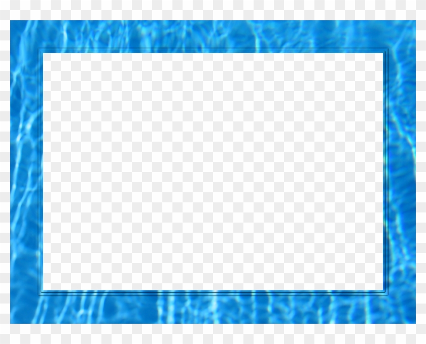 Nature Frames - Facecam Border Png Blue Clipart