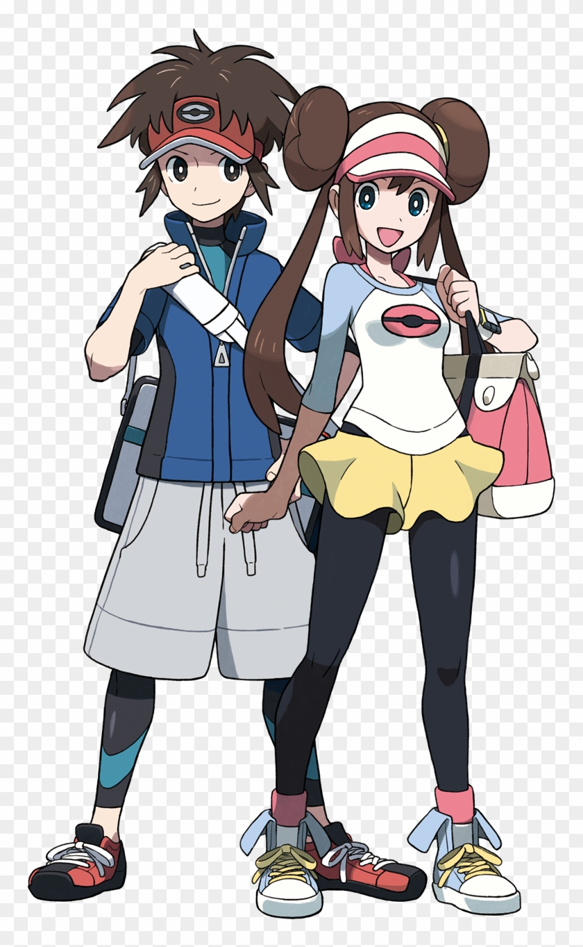 Kyomei Va Mei - Pokemon Black And White 2 Player Characters Clipart