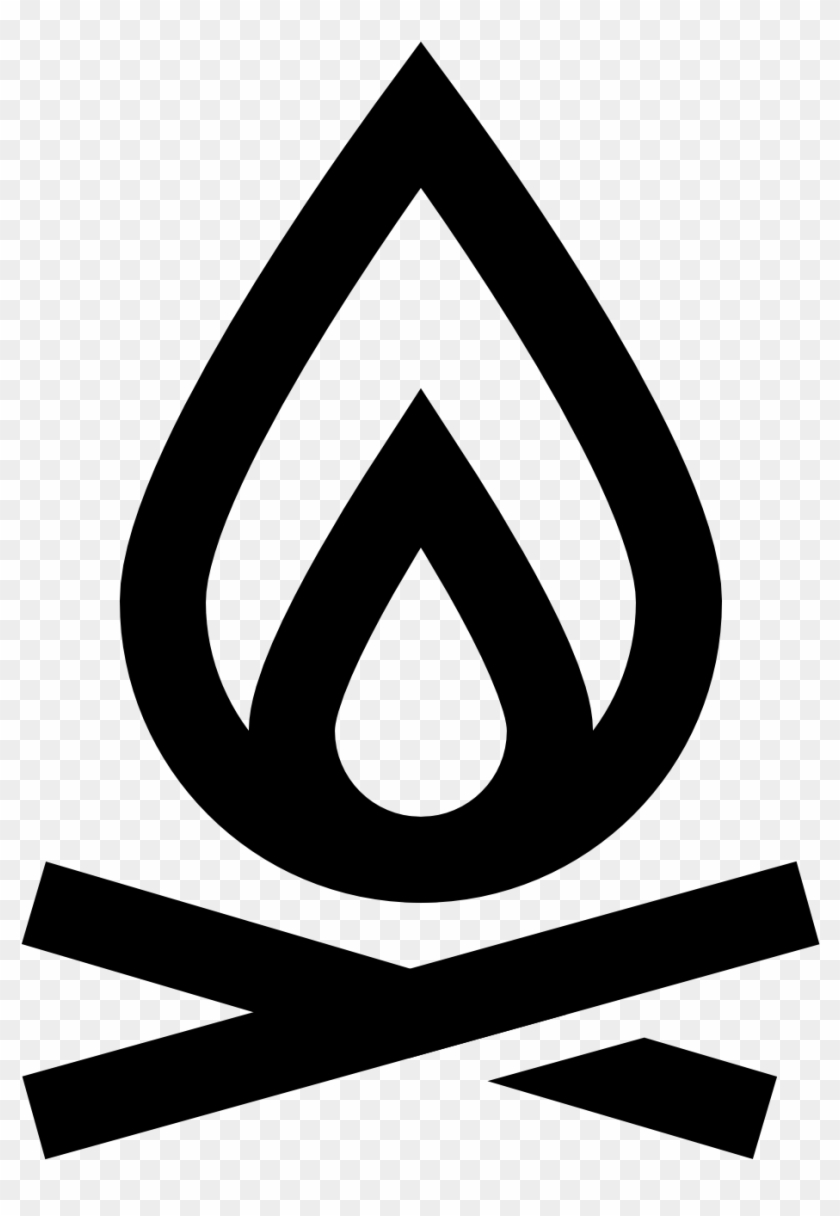 True Survival - Campfire Icon Clipart