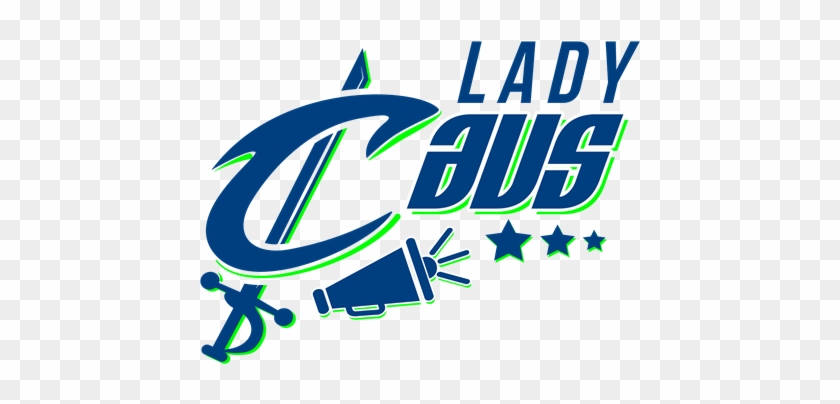 Lady Cavs Cheer - Graphic Design Clipart #172213