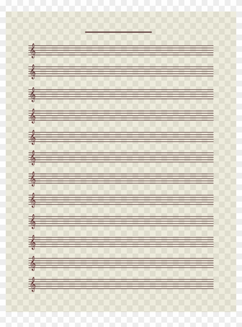 This Free Icons Png Design Of Staff Or Stave Clipart