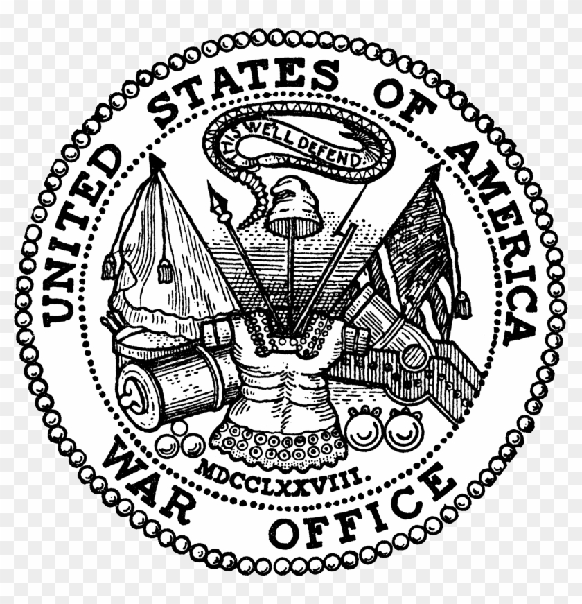 Seal Of The United States Department Of War - Department Of War Clipart #172399