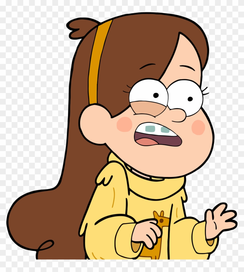 Funny Png Tumblr - Gravity Falls Mabel Llama Sweater Clipart