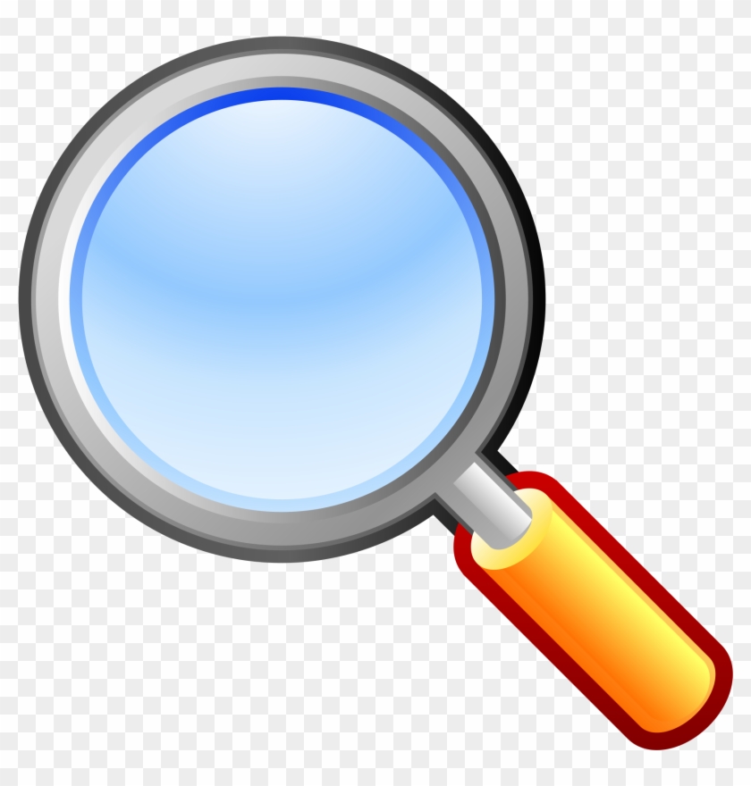 Crown Heart And Magnifying Glass Image Transparent - Magnifying Glass Clipart #172924