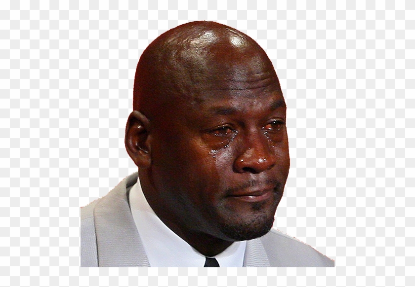Crying Jordan Face Png - Crying Jordan Meme .png Clipart