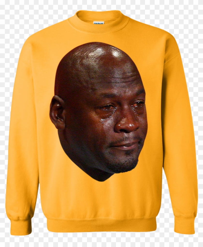 Crying Jordan Sweatshirt Clipart #173030
