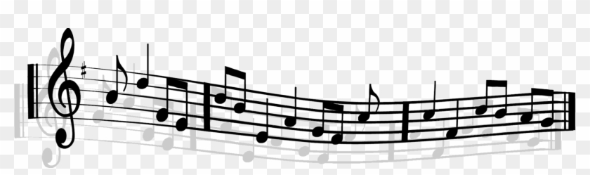 Graphic Freeuse Clip Art Panda Images Musicstaffclipart - Transparent Background Music Notes Png