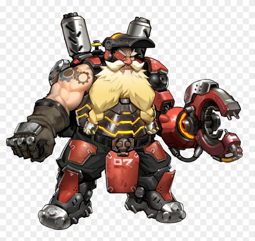 4387 X 3967 8 - Overwatch Funko Pop Torbjorn Clipart