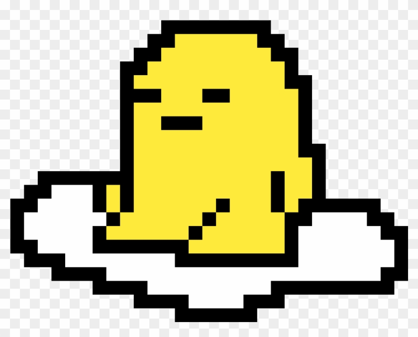 Gudetama - Gudetama Hama Beads Clipart #173708