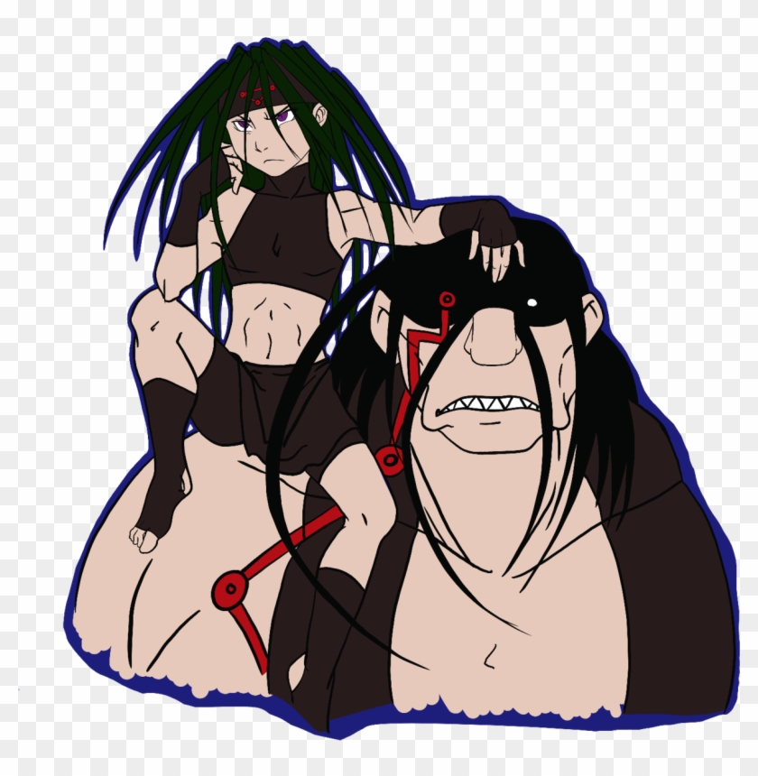 I Bet They'd Main Junkrat And Roadhog Tbh - Envy And Sloth Fma Clipart #173918