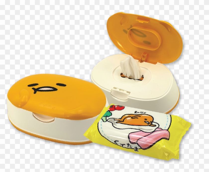 Buy Any 2 Colour Carton Free 1 Gudetama Wet Wipes Dispenser - Cartoon Clipart #173958