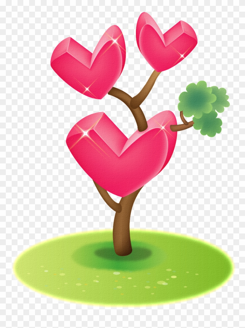 Hand Drawn Heart Shaped Tree Transparent - Friendship Day Wishes For Friend Clipart