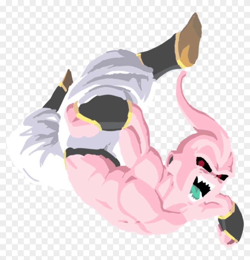 Kid Buu Art - Illustration Clipart