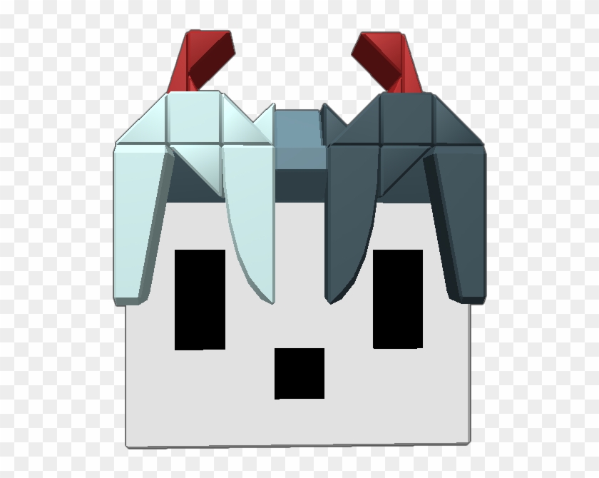 The Hair Is Complicated But Focus On The Concept [ - Origami Clipart