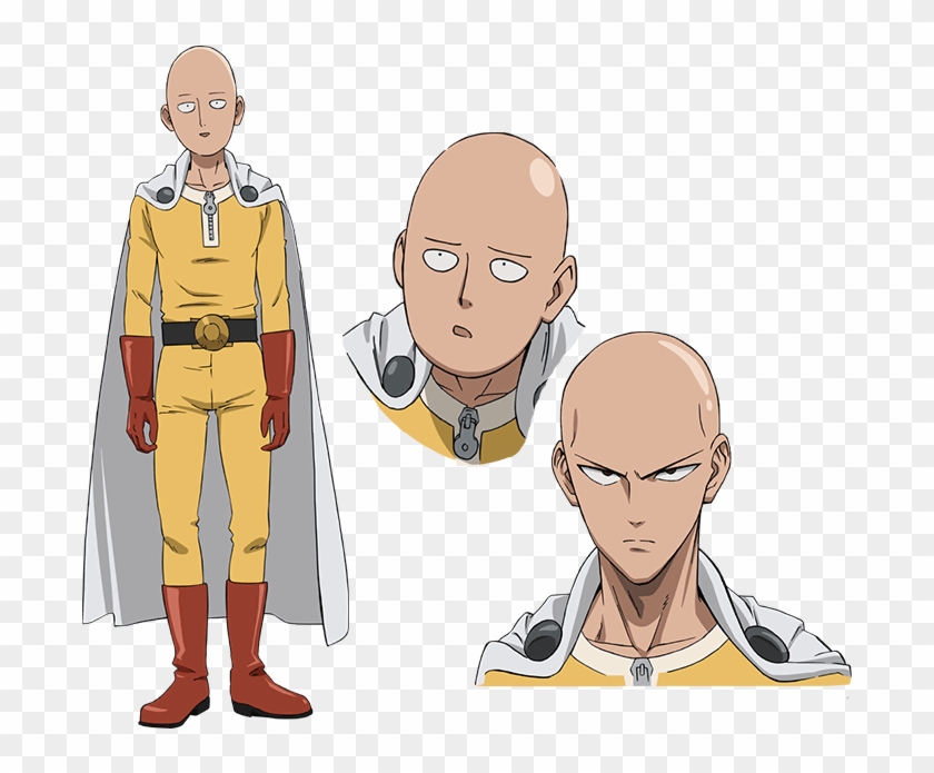 One Punch Man Characters Saitama Clipart #174350