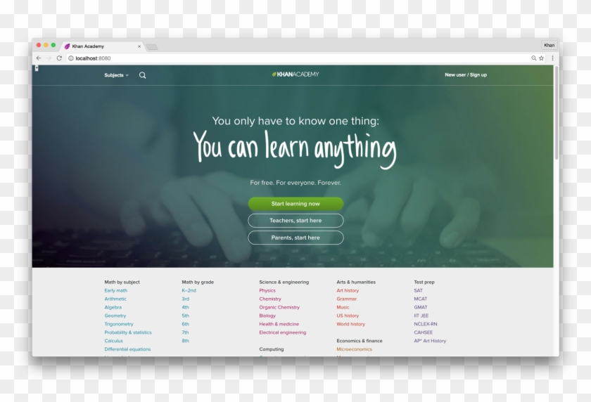 Over The Next Few Months We'll Be Running Some A/b - Homepage Menu Clipart #174444