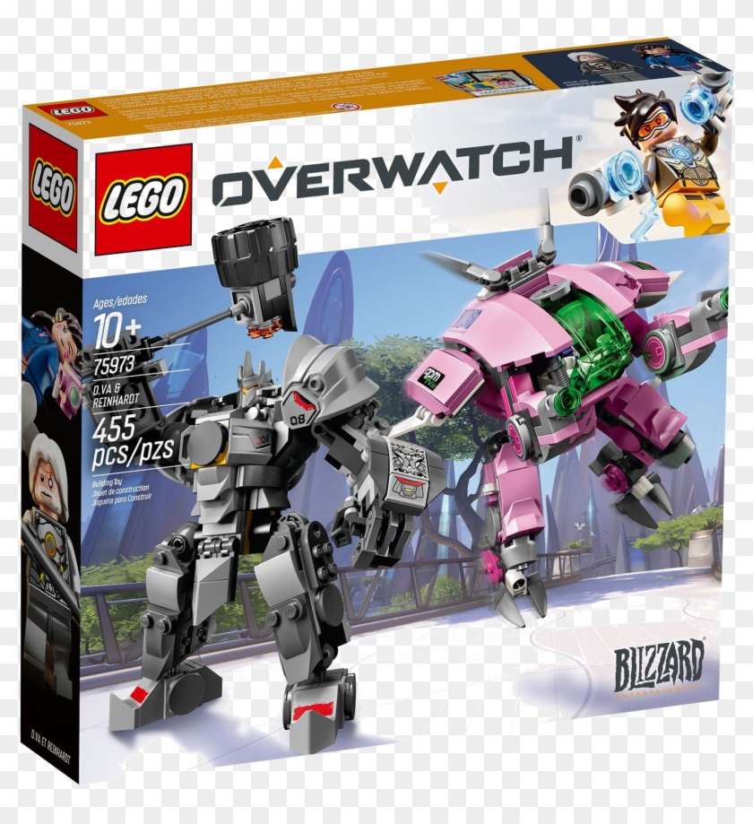 Va & Reinhardt - Lego Overwatch Dva Set Clipart #174470