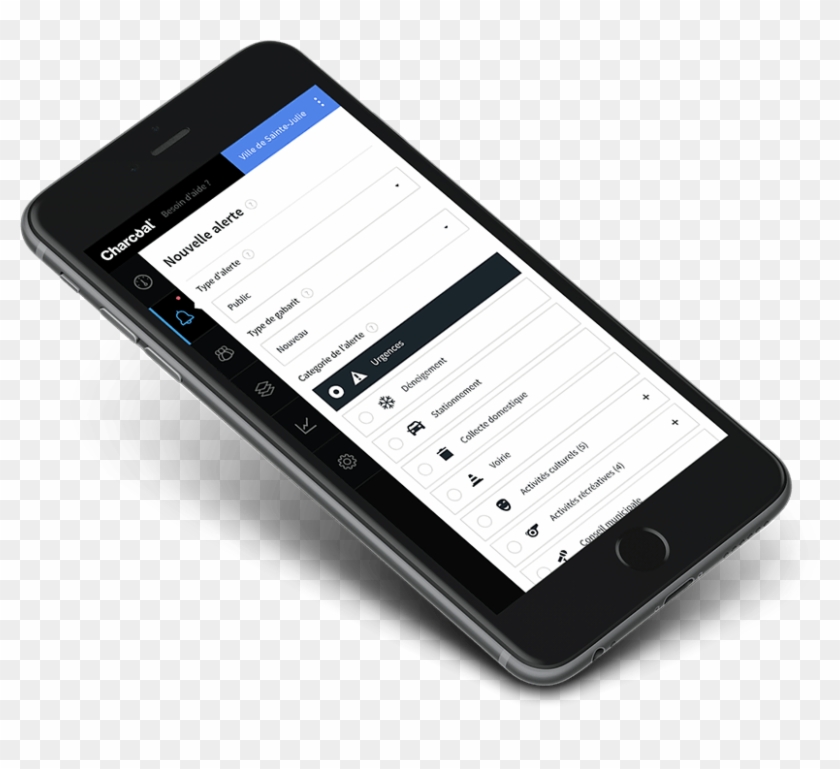 Un Panneau De Contrôle Réduit À L'essentiel - Mobile Phone Clipart