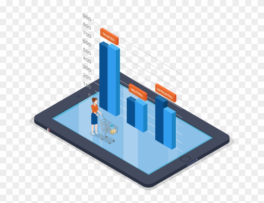 Graph Trust Quarter - Graphic Design Clipart