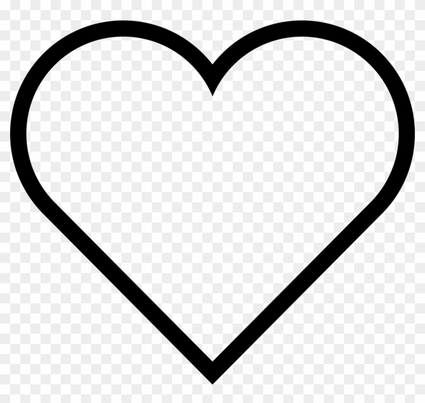 980 X 884 7 - Heart Emoji Coloring Page Clipart