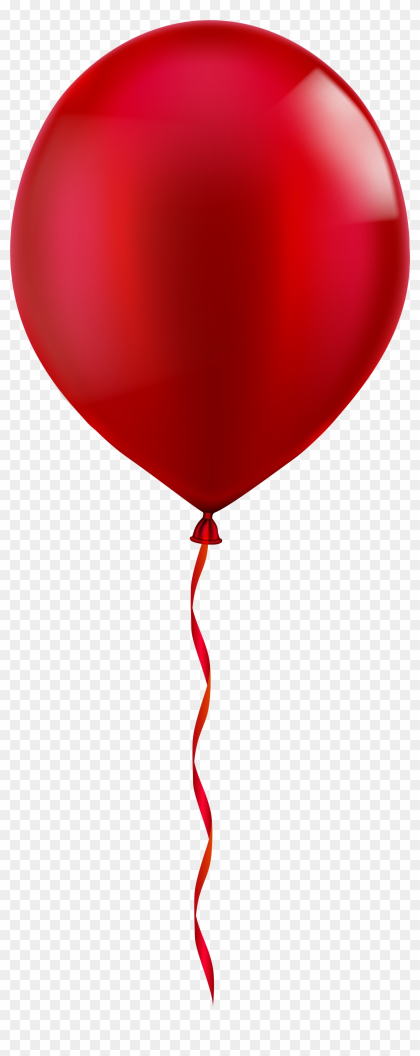 Red Balloon Transparent Background Clipart