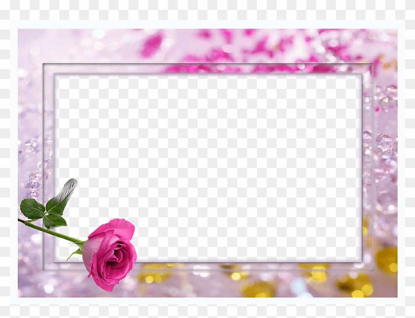 Marco Para Foto Rosas - Marco Para Foto Bonito Clipart #175627