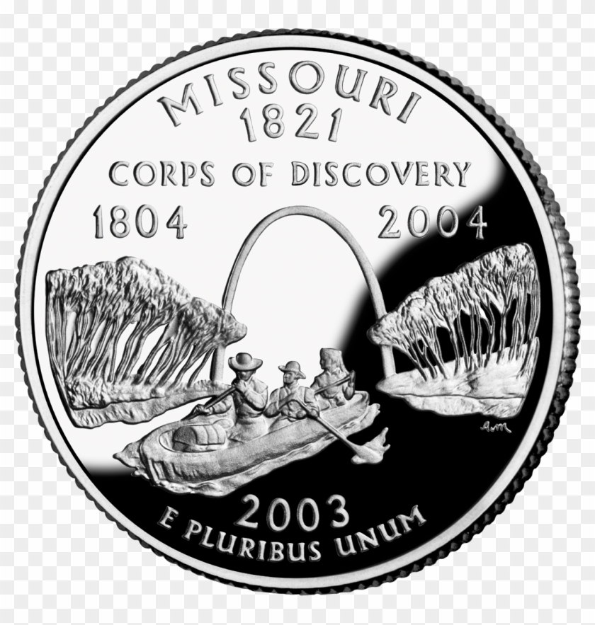 2003 Mo Proof - Missouri State Quarter Clipart