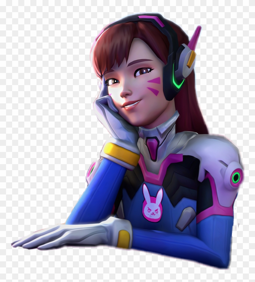 Overwatch Sticker - D Va Clipart