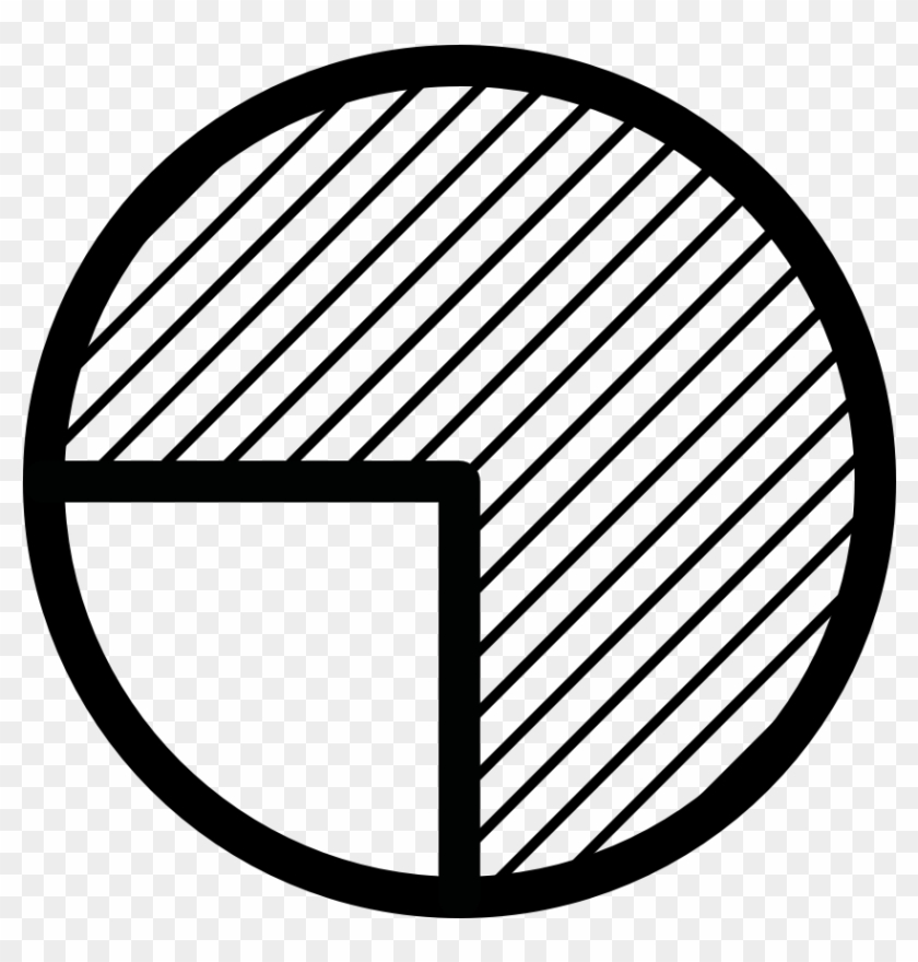Chart Pie Three Quarters - Simbolo Mais Antigo Do Mundo Clipart